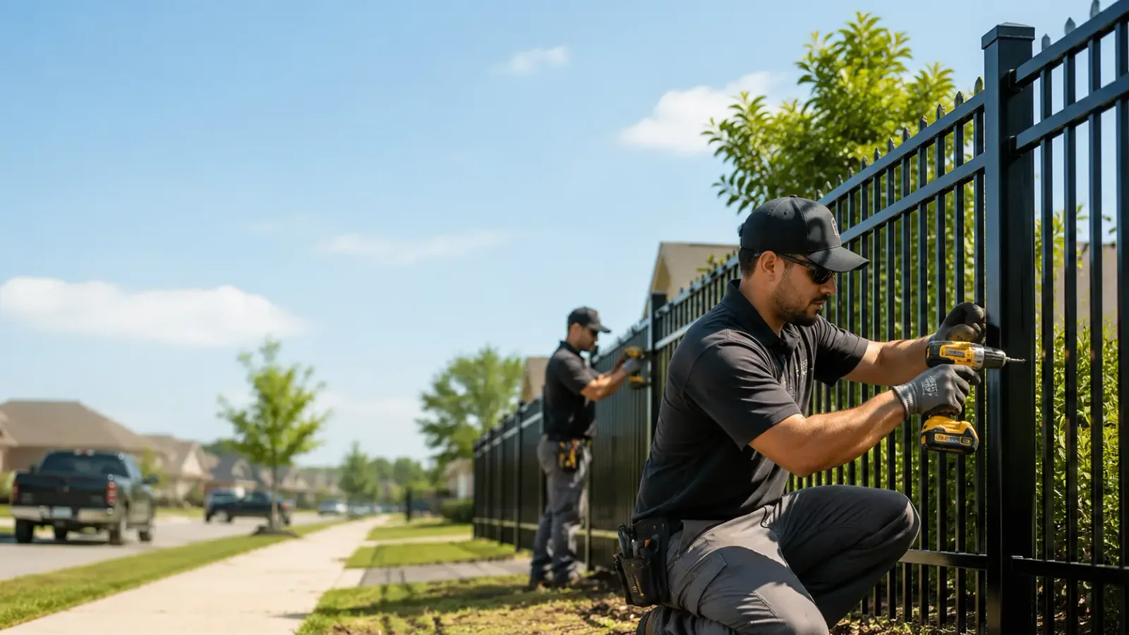 Metal Fence Installation in Lillington, NC
